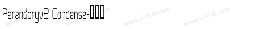 Perandoryv2 Condense字体转换